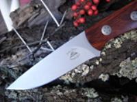 General purpose Utility Knife with Cocobolo Dymondwood Handle